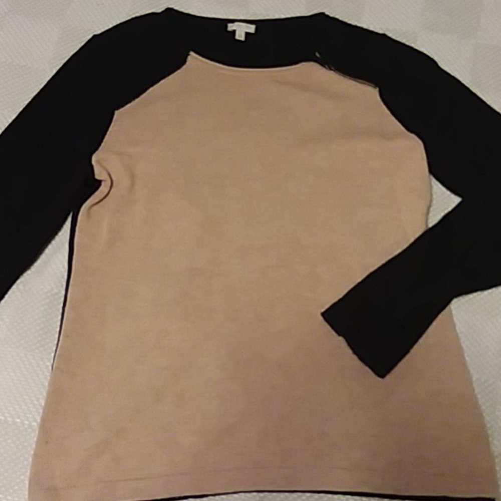 Talbots color block sweater